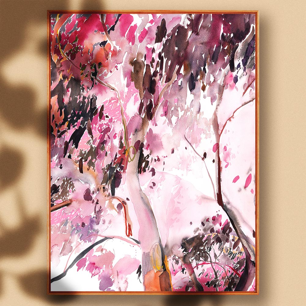 'Rose Tinted Glasses' Framed Reproduction