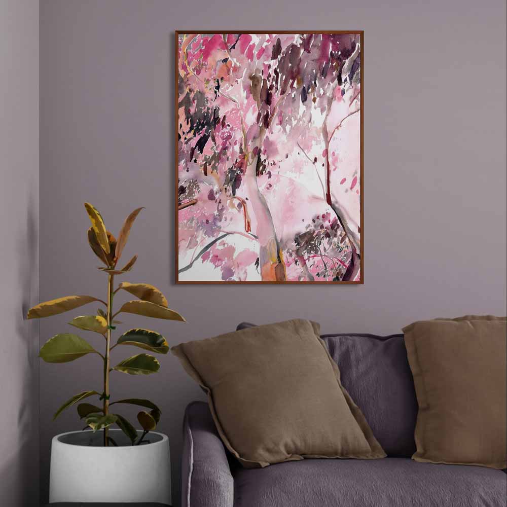 'Rose Tinted Glasses' Framed Reproduction