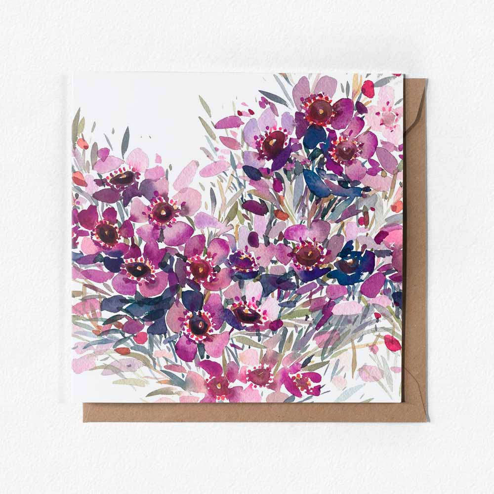 'September' Greeting Card
