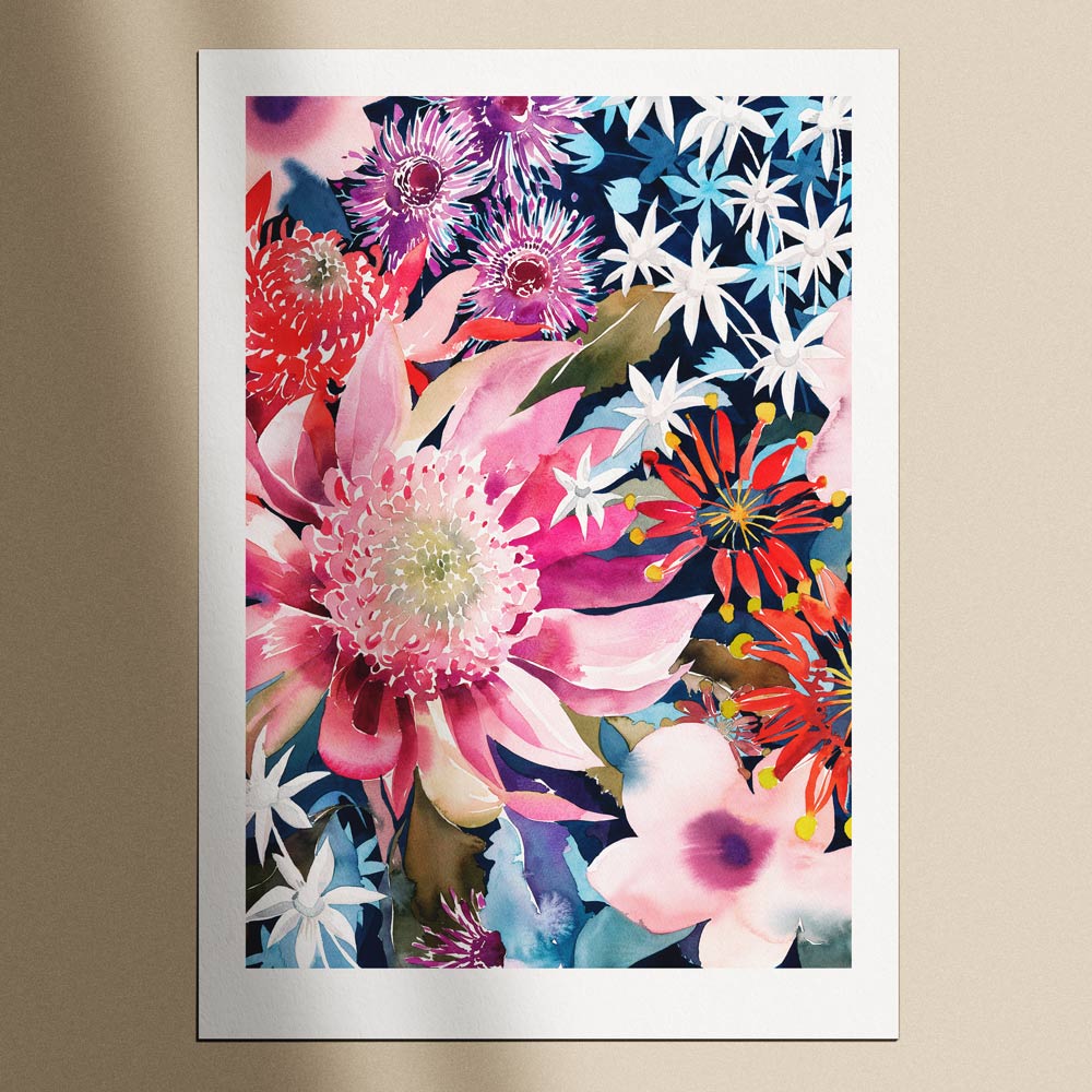 &#39;The Australian Garden&#39; Limited Edition Print