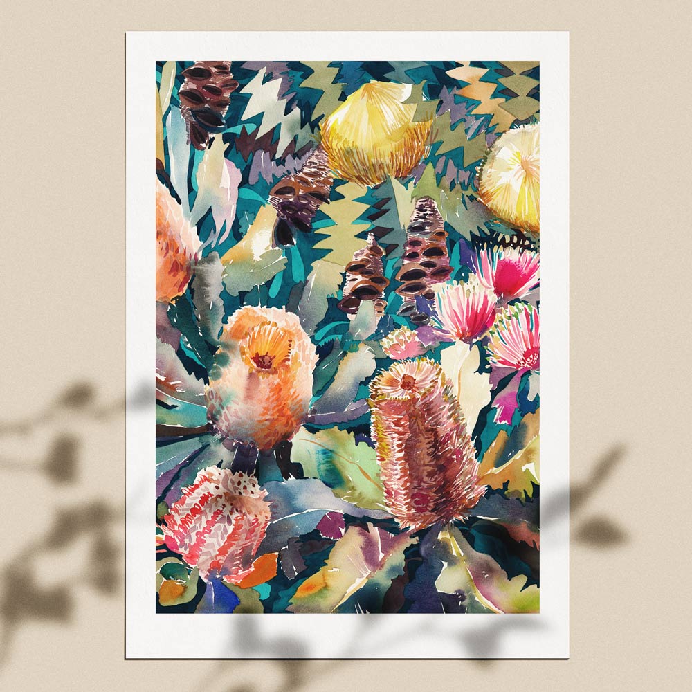 'The Banksia Garden' Limited Edition Print