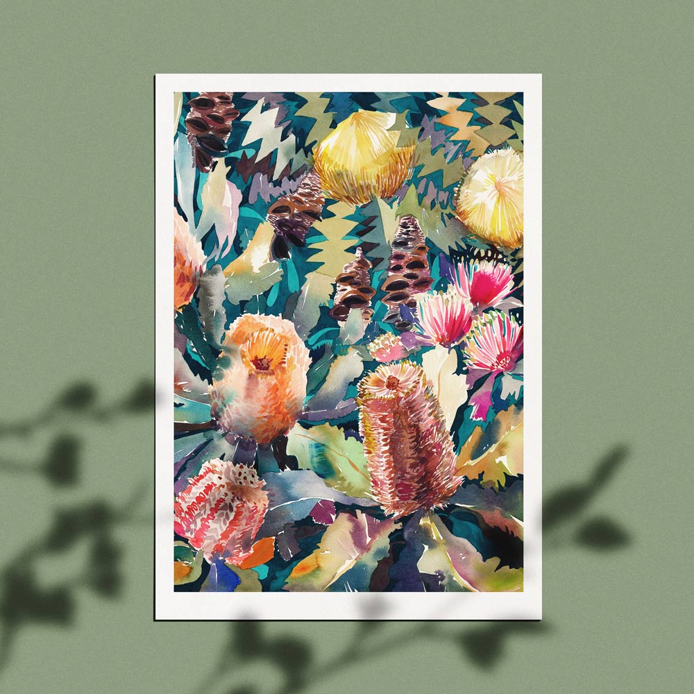 'The Banksia Garden' Limited Edition Print