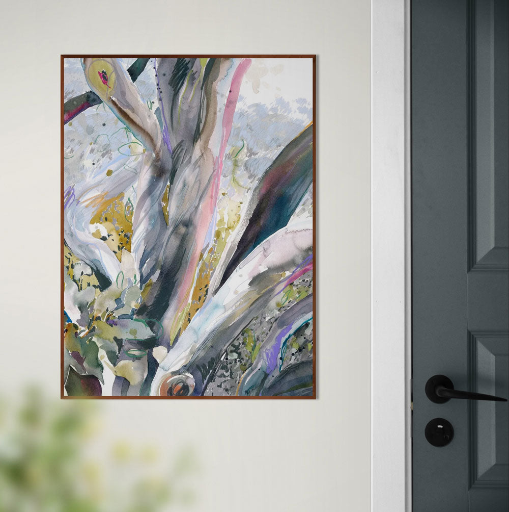 'The Shape of Self' Framed Reproduction