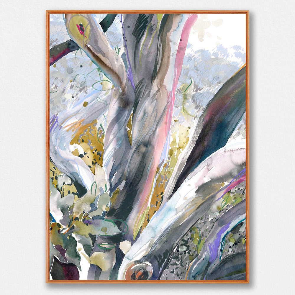 'The Shape of Self' Framed Reproduction