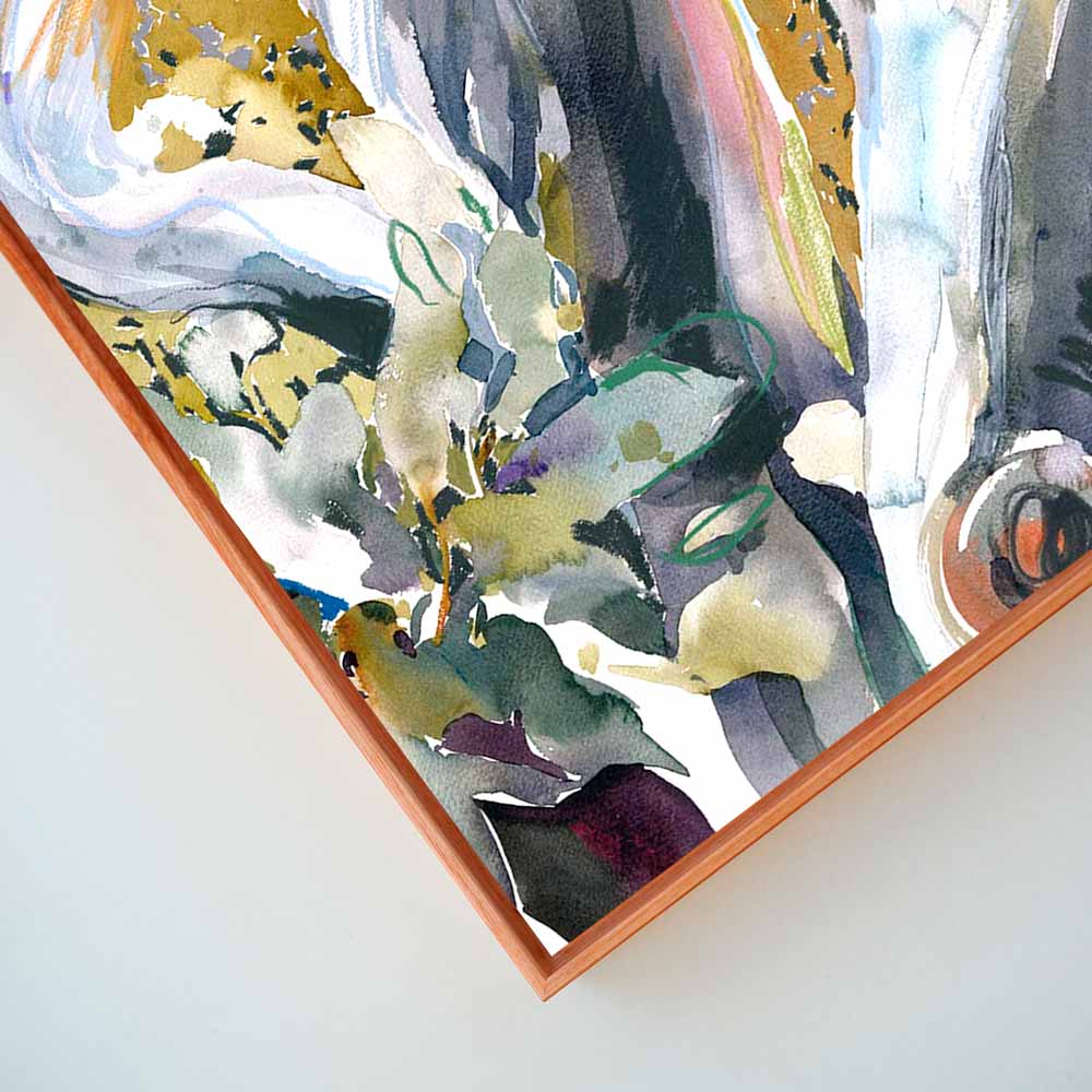 'The Shape of Self' Framed Reproduction