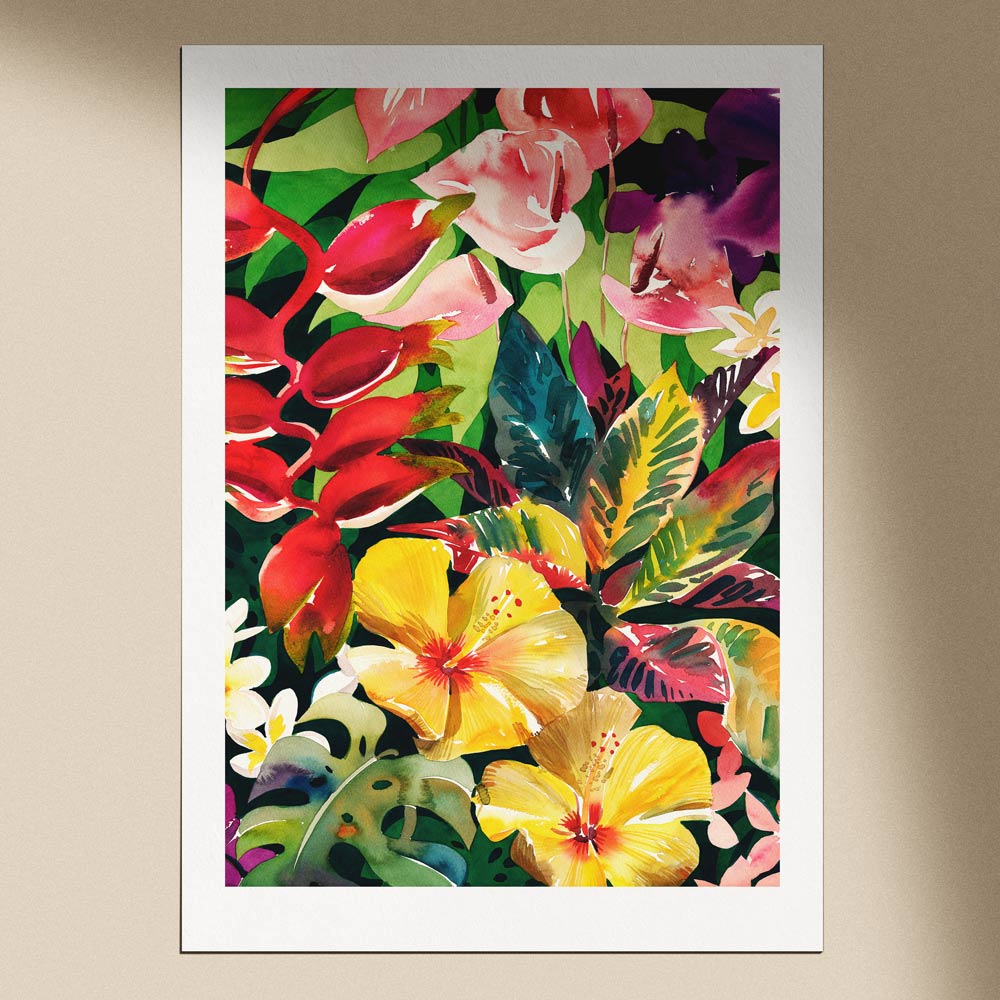 'The Tropical Garden' Limited Edition Print