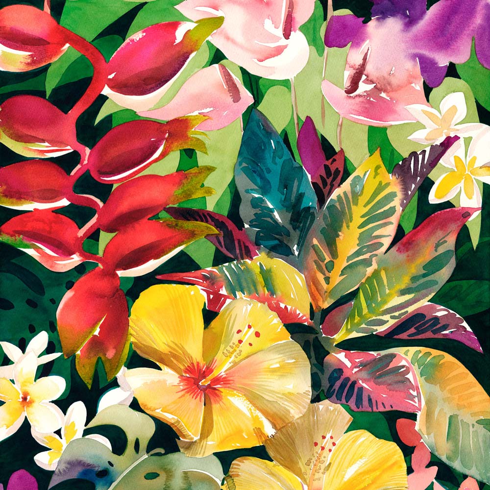 'The Tropical Garden' Limited Edition Print