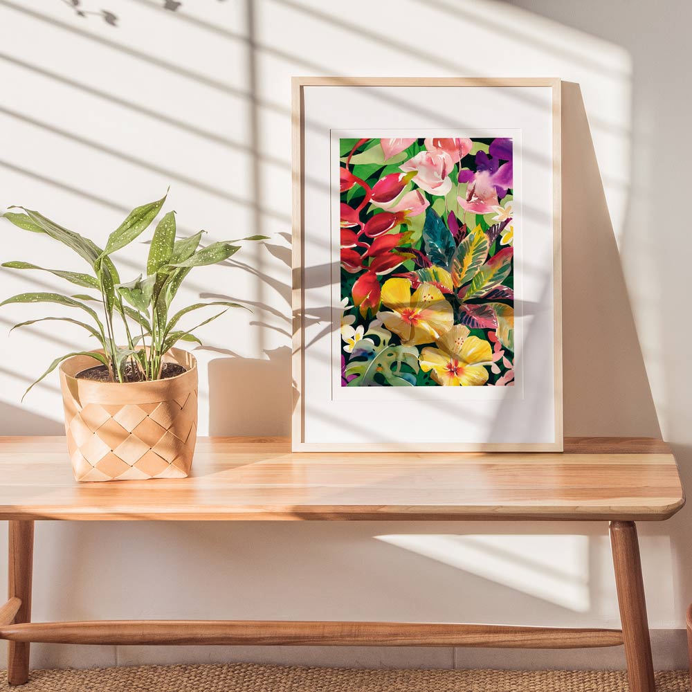 'The Tropical Garden' Limited Edition Print