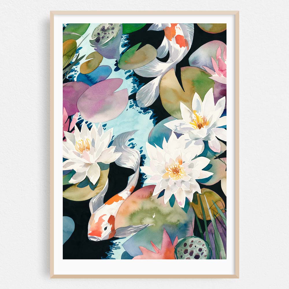 &#39;The Water Garden&#39; Limited Edition Print