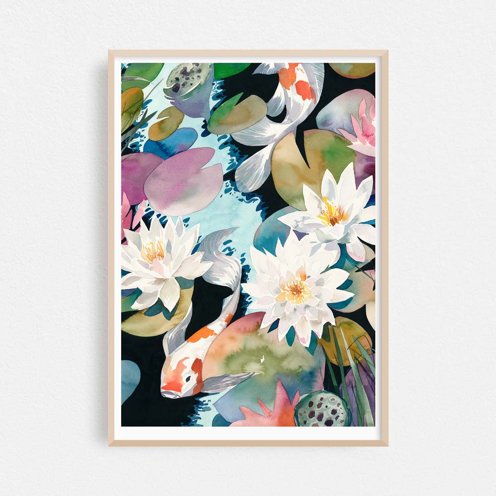 &#39;The Water Garden&#39; Limited Edition Print