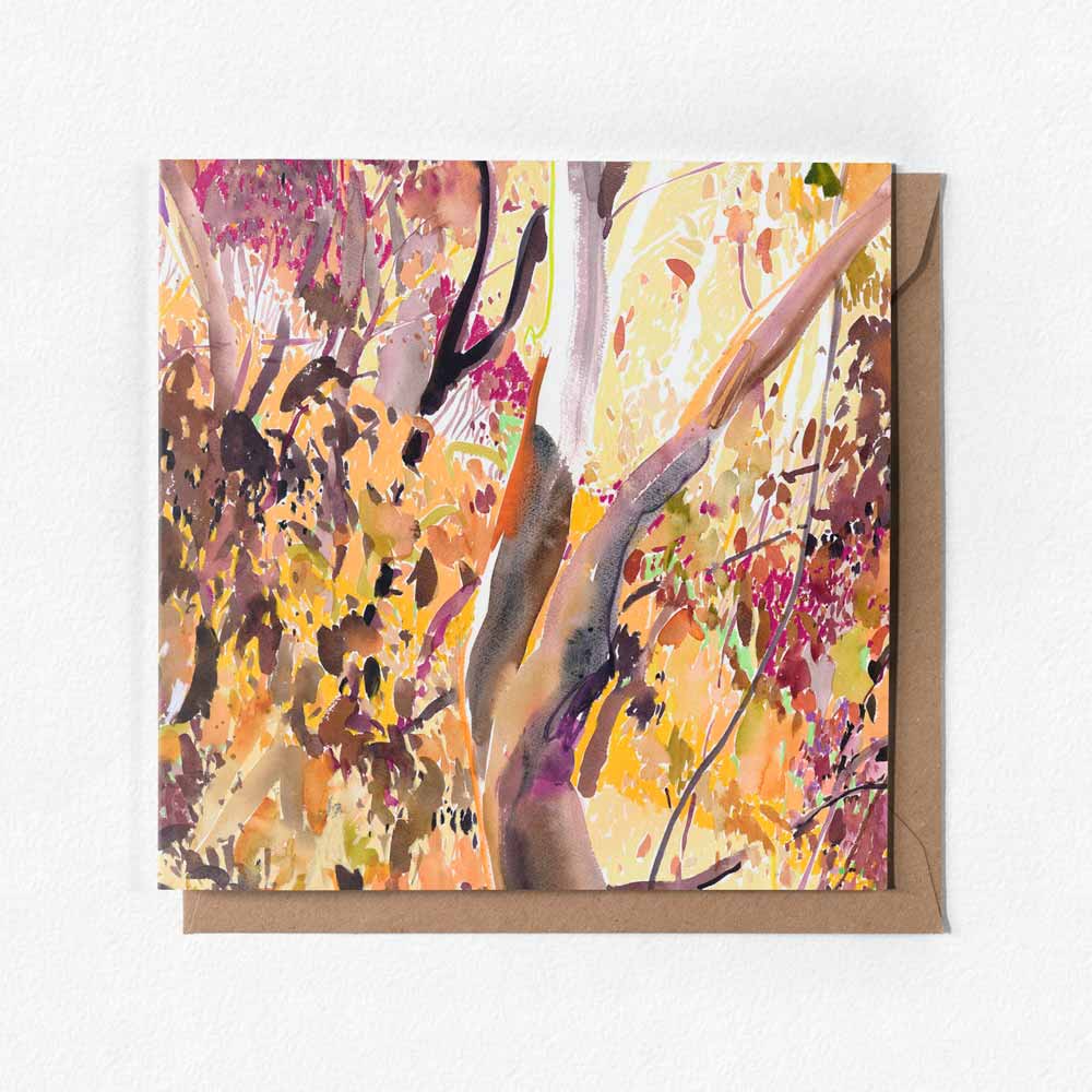 'Time is Golden' Greeting Card