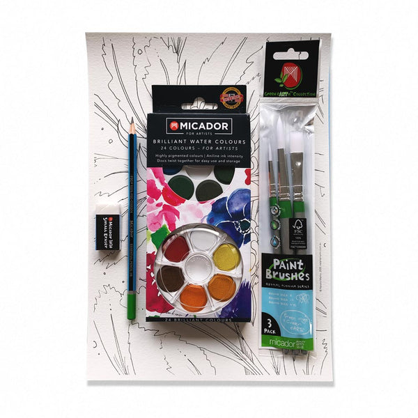 Watercolour Painting Kit