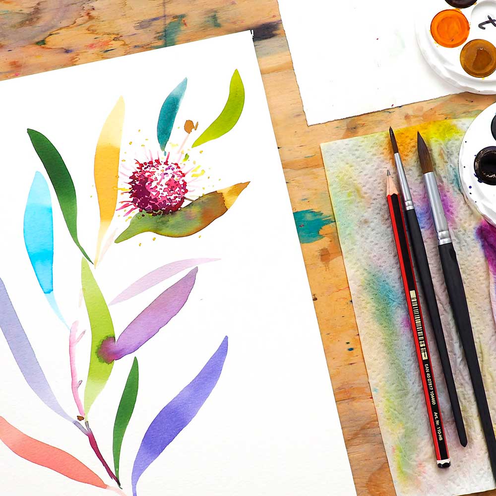 'Welcome to Watercolour' Online Course