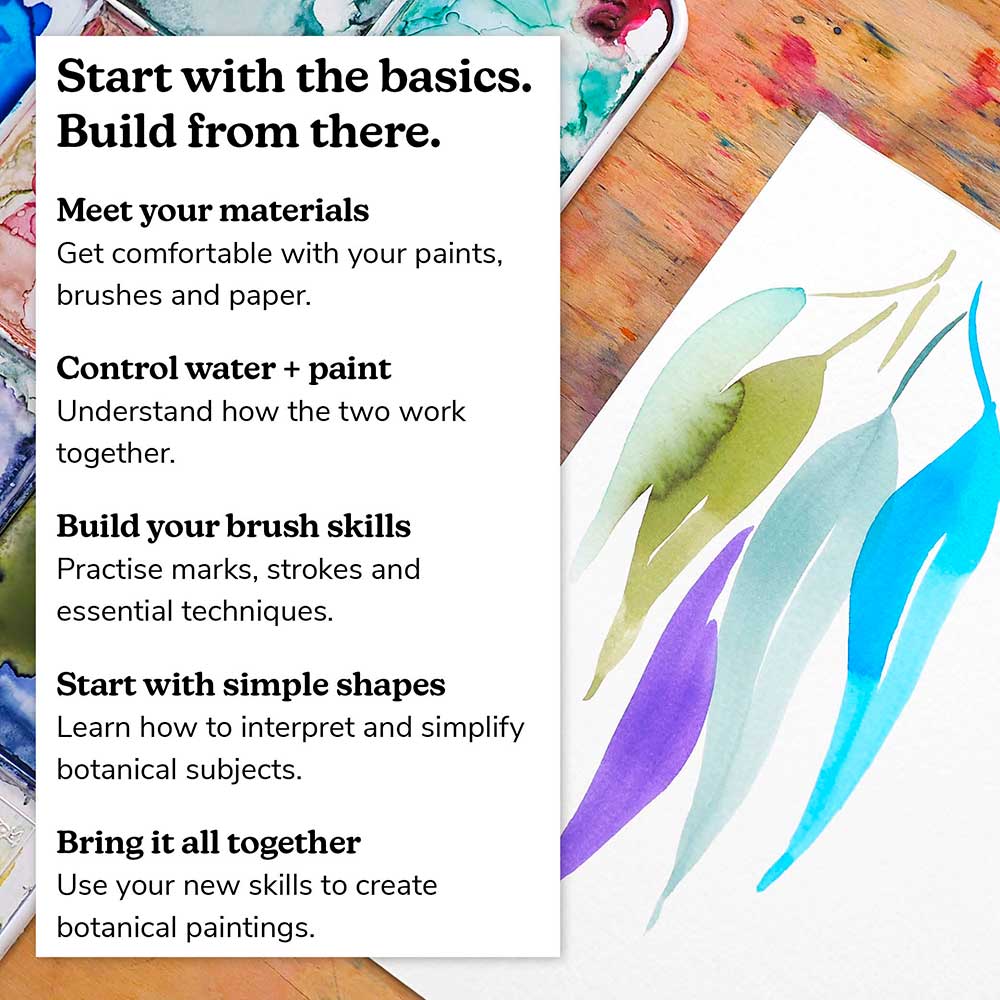 'Welcome to Watercolour' Online Course