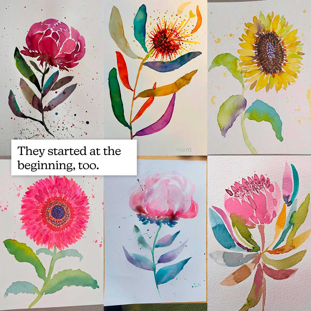 'Welcome to Watercolour' Online Course