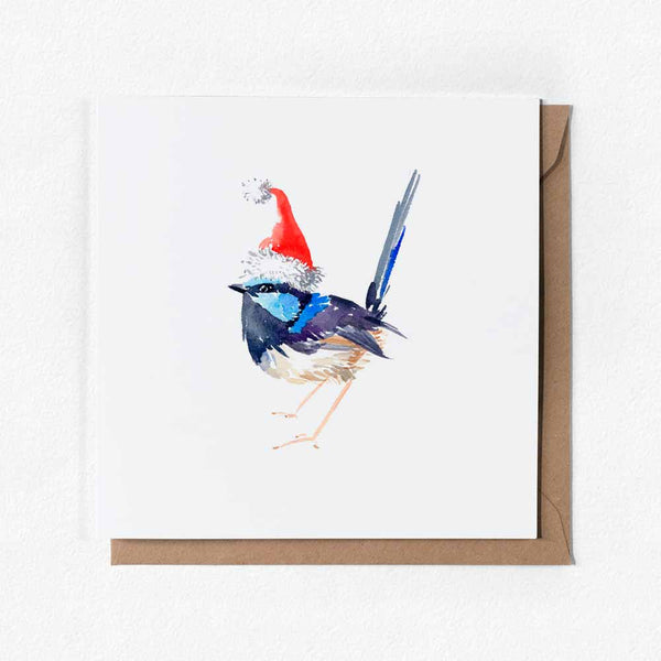 'Wrenny Christmas' Greeting Card