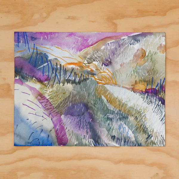 'Last Light, Mt McKay' Original Artwork