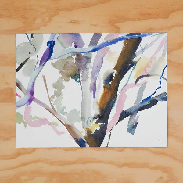 'Snow Gums Distilled 1' Original Artwork