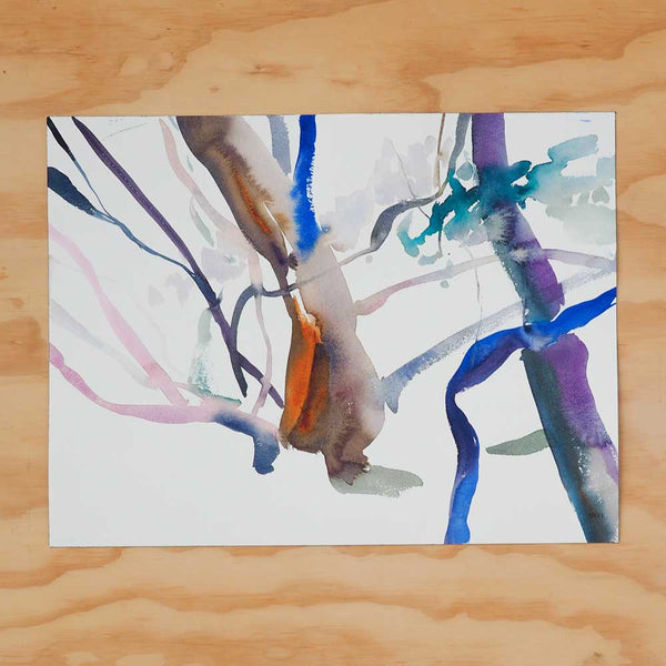 'Snow Gums Distilled 3' Original Artwork