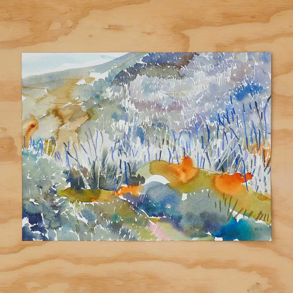 'View Across the Valley' Original Artwork
