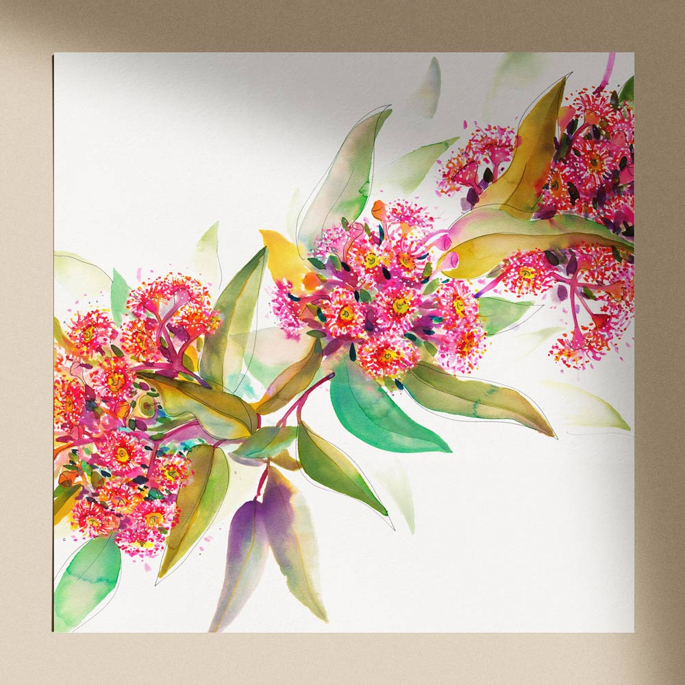 &#39;Ashmore&#39;s Flowering Gum&#39; Limited Edition Print