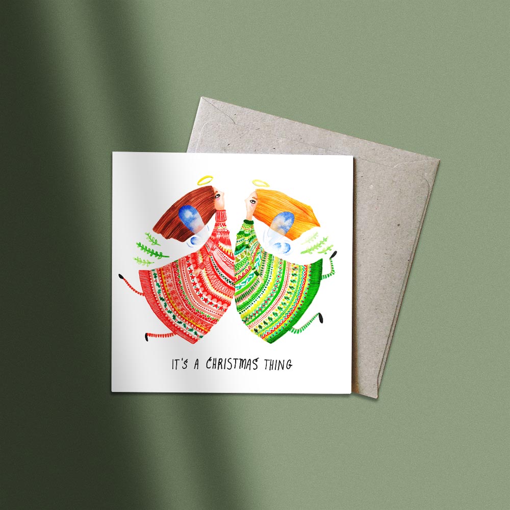 'It's a Christmas Thing' Greeting Card