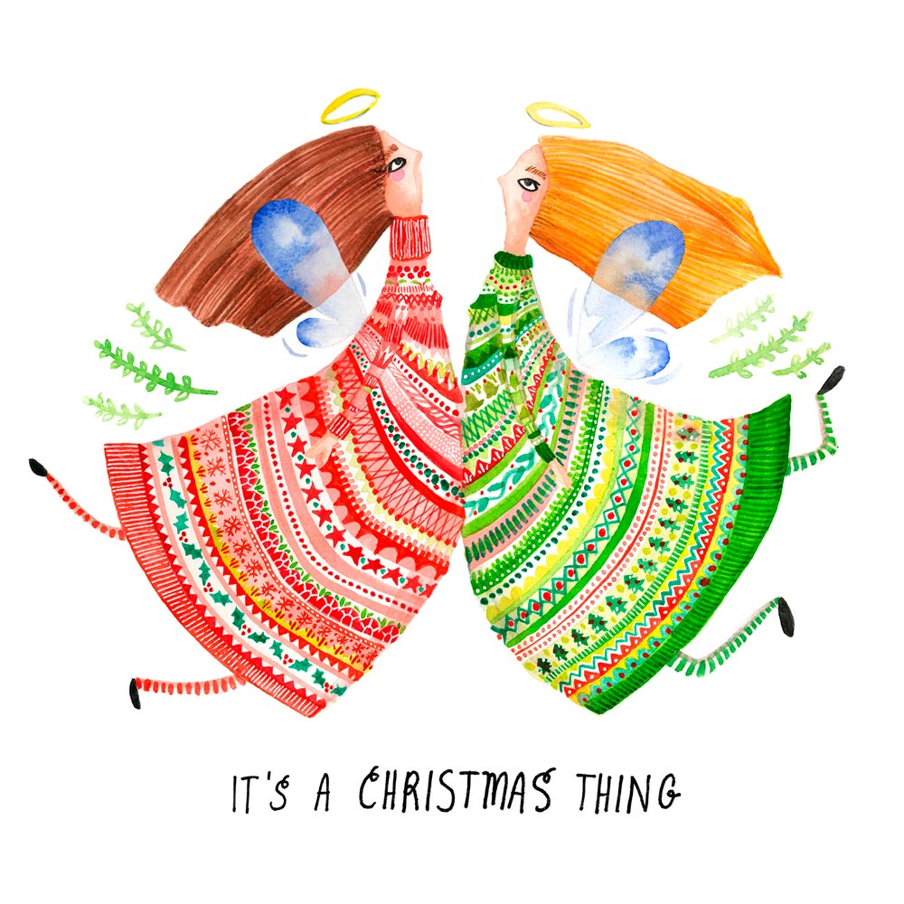 'It's a Christmas Thing' Greeting Card