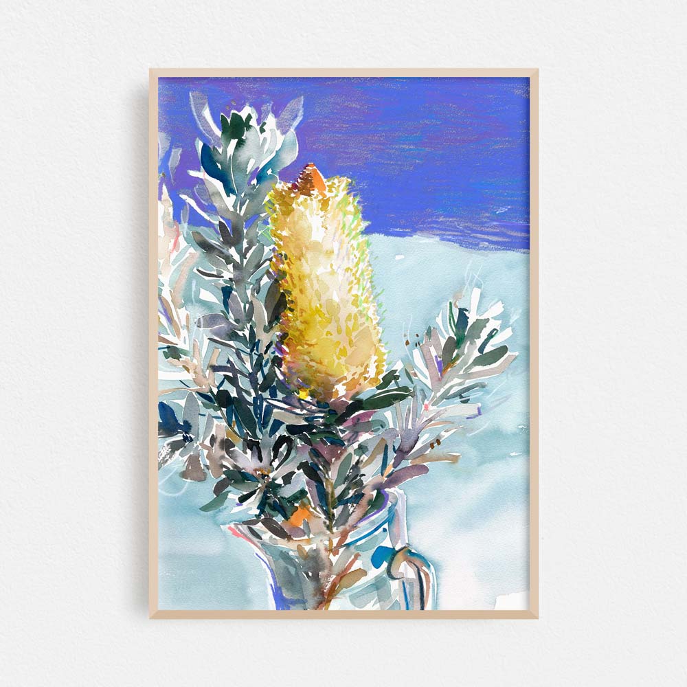 'Cut Leaf Banksia' Limited Edition Print