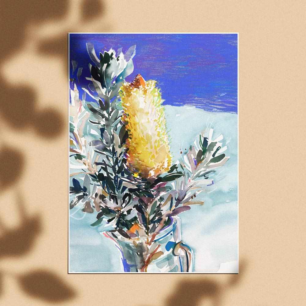 'Cut Leaf Banksia' Limited Edition Print