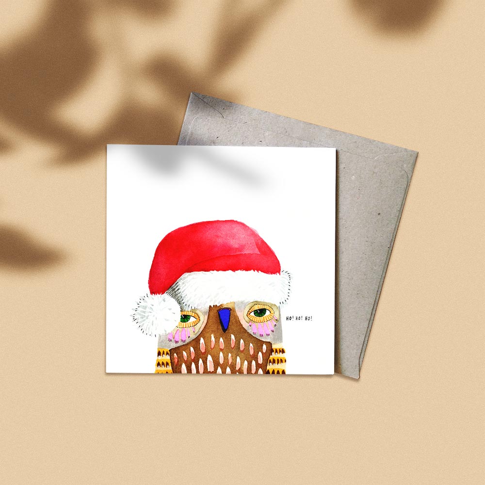 'Ho Ho Ho' Greeting Card