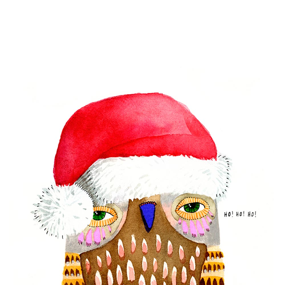 'Ho Ho Ho' Greeting Card