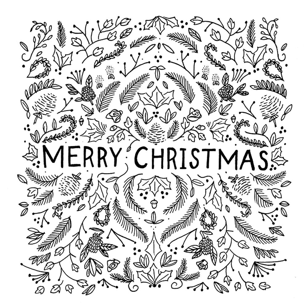&#39;Merry Christmas&#39; Greeting Card