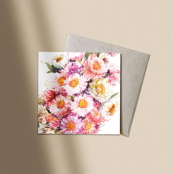 'October' Greeting Card