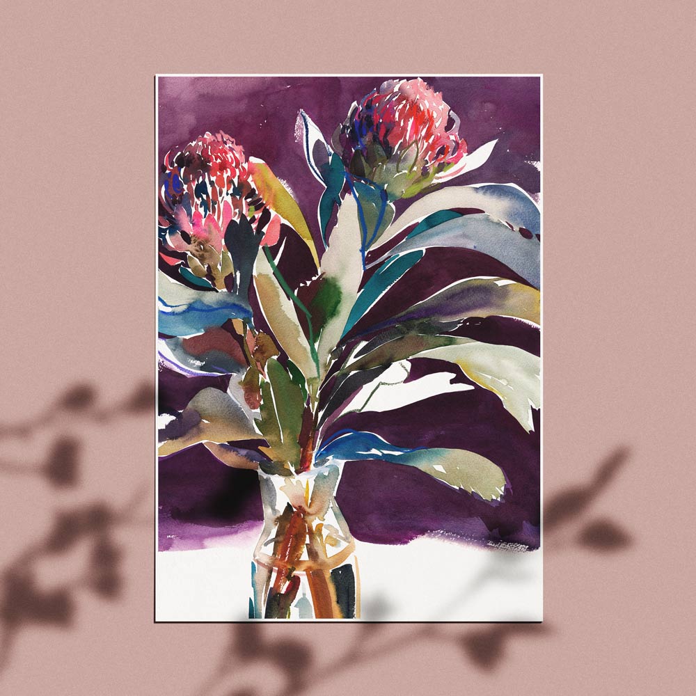 'Waratahs Standing Tall' Limited Edition Print