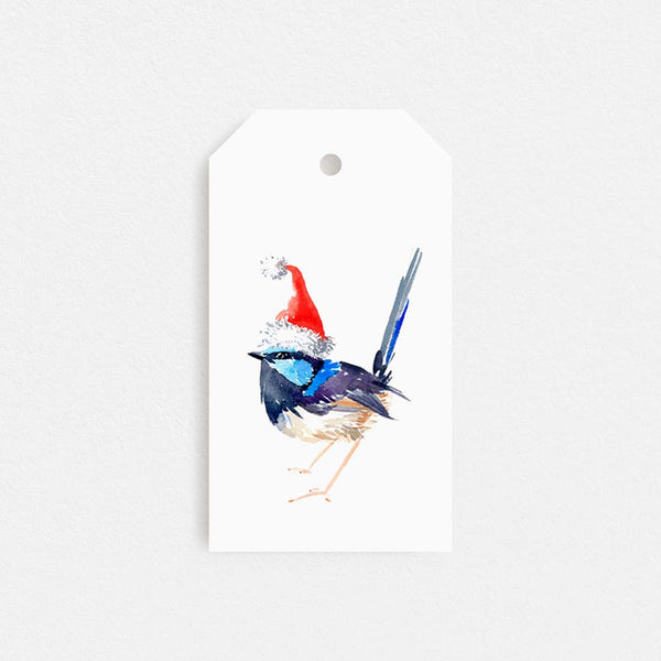 'Wrenny Christmas' Christmas Gift Tag Pack of 5