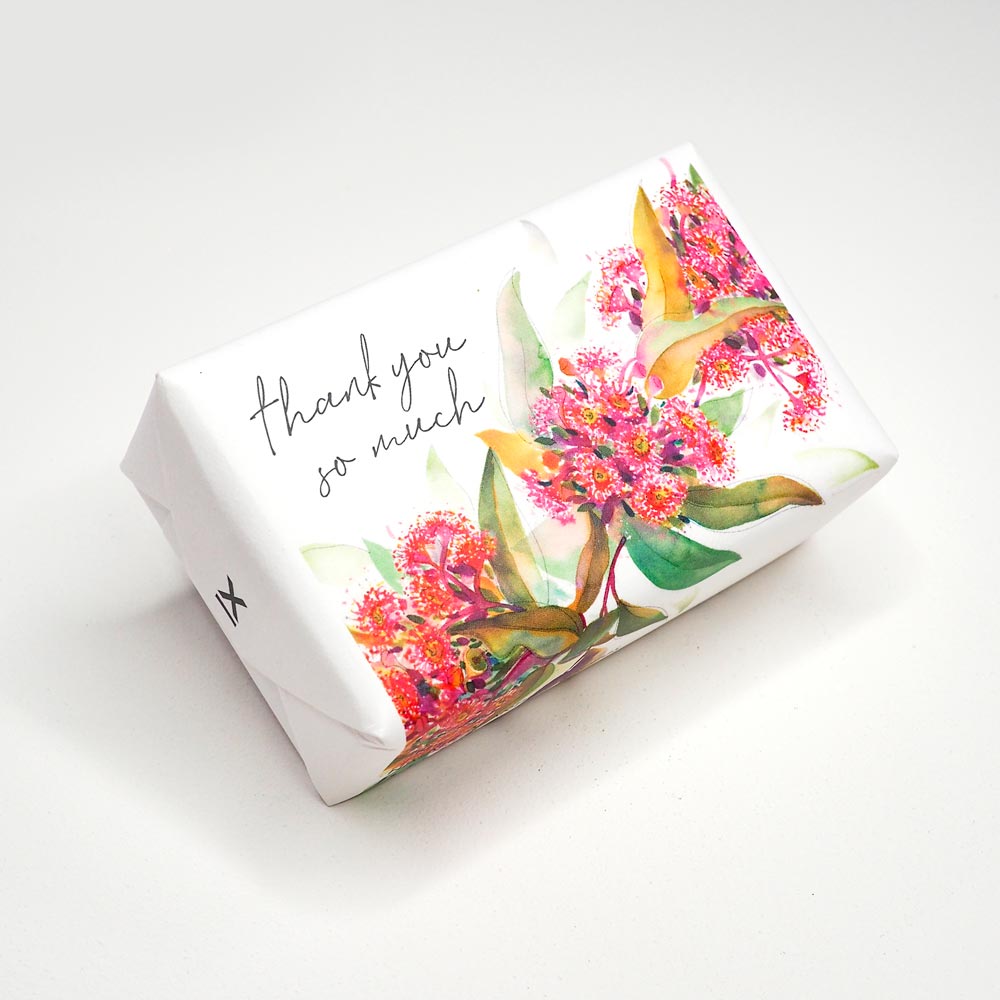 'Thank You' Frangipani Huxter Soap