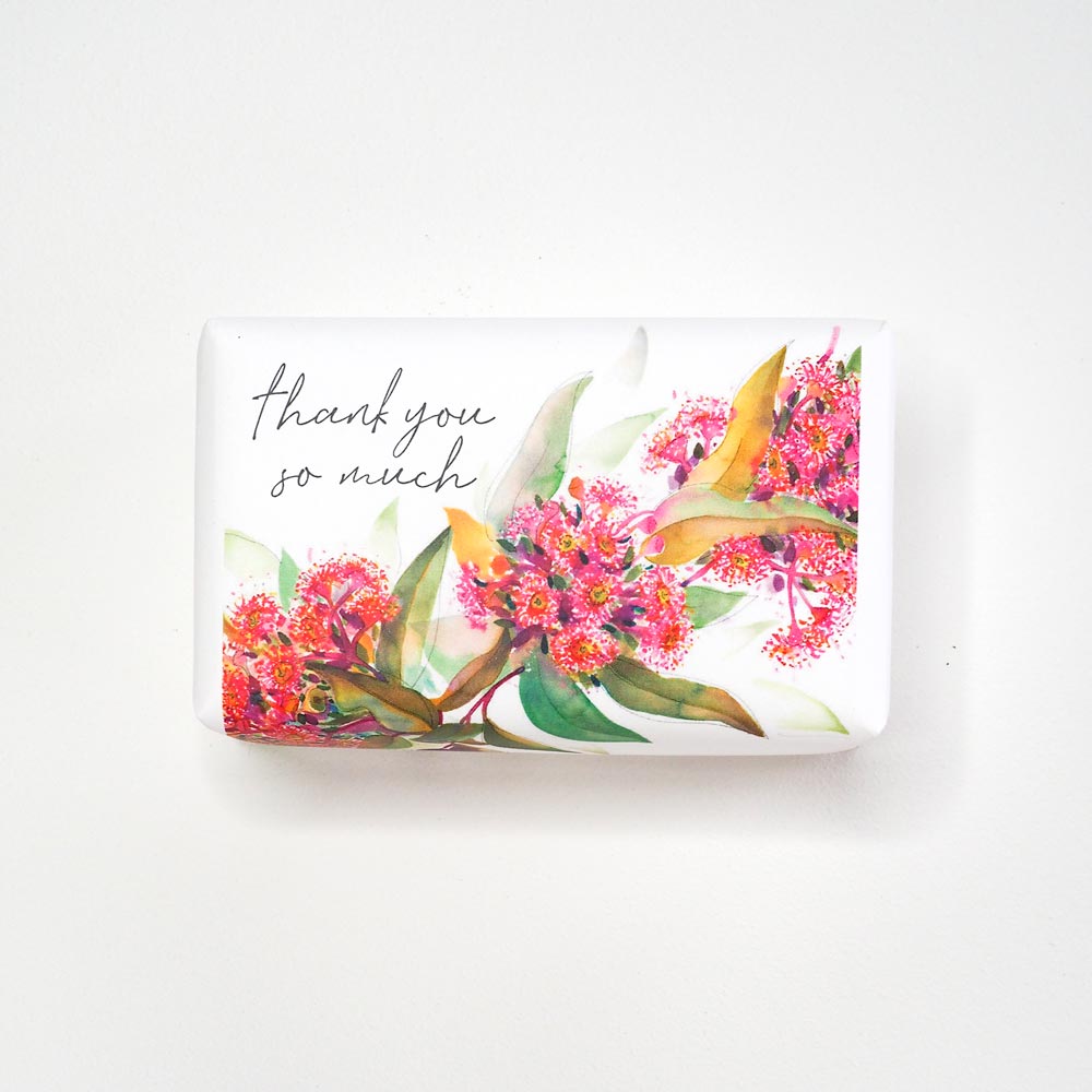 'Thank You' Frangipani Huxter Soap