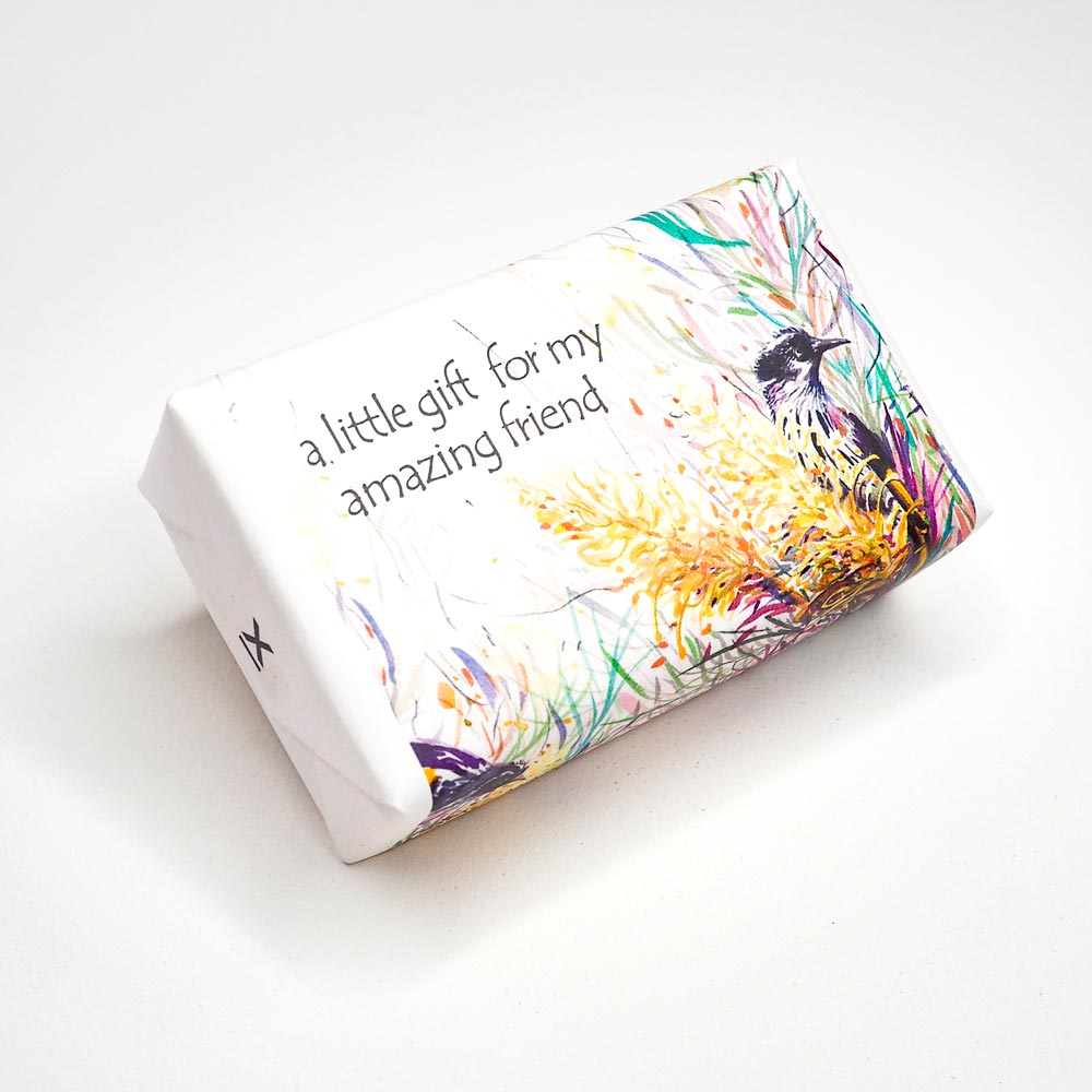 'A Little Gift' Basil, Lime & Mandarin Huxter Soap