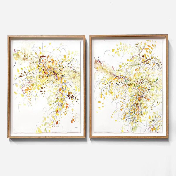 'First We Zigged" & "Then We Zagged' Original Artworks